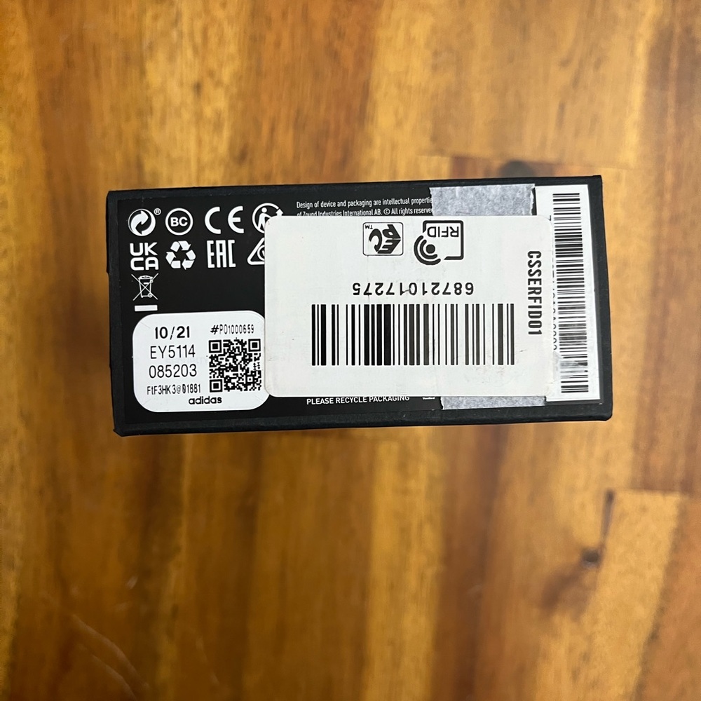 Adidas Black Wireless Earbuds Box - Picture 3 of 4